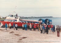 AP1-88 hovercraft promotional day by BHC -  (credit: The <a href='http://www.hovercraft-museum.org/' target='_blank'>Hovercraft Museum Trust</a>).